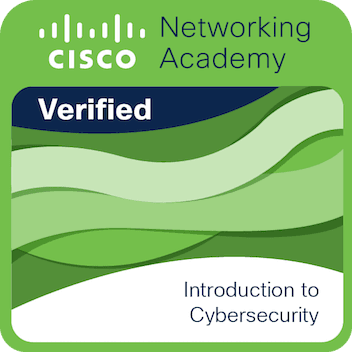 Cisco: Introduction to Cybersecurity certificate