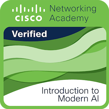Cisco: Introduction to Modern AI certificate