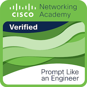 Cisco: Prompt Like an Engineer certificate